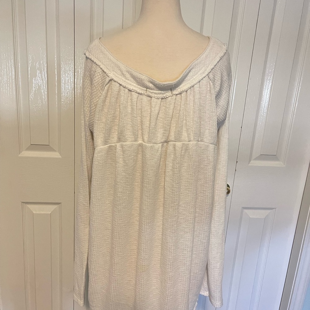 Free People Long Sleeve Button Up Shirt